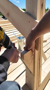 1.5M views · 2.5K reactions | Perfect wooden column frame connection installation by using screwing work | Sanford Civil Consultant | Facebook