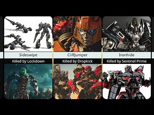 All Death Kills in Transformers ~ Part 1 | Transformers One (Autobots vs Decepticons)