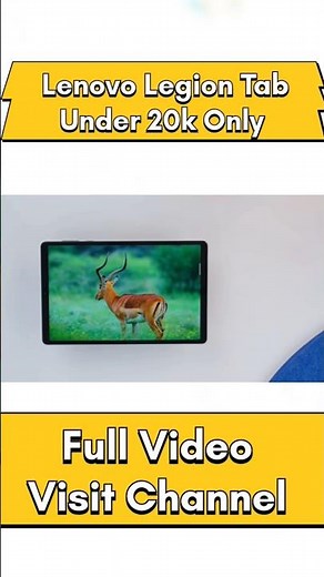 Lenovo legion Tab | Best Tablet Under 20K | Under 20000 in 2026 Best Gaming Tab
