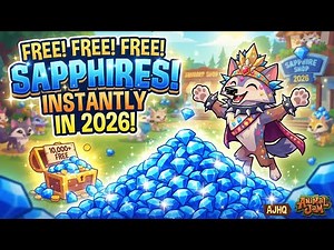Animal jam hack free sapphires 2026!! iOS android