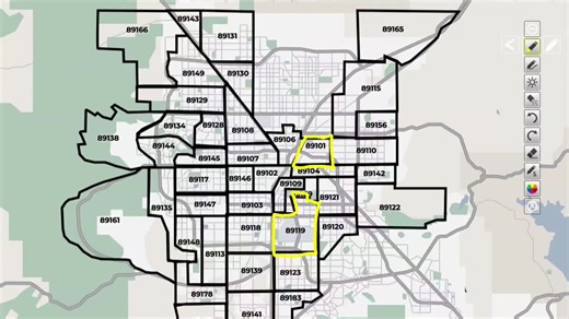 Crime reports highest in 89109, new LVMPD data shows