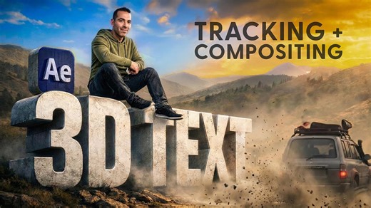 Blend 3D text perfectly in After Effects: Advanced 3D workflow tutorial