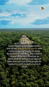 Guatemalas forgotten pyramid is one of the largest in the world. | Ancient Blog