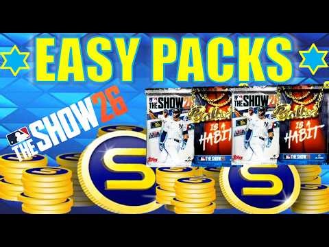 REPEATABLE Pack Method! *UNLIMITED FREE PACKS* In MLB The Show 26! Tons of Stubs