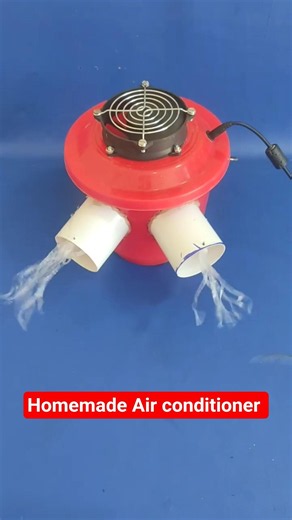 Homemade Air conditioner 😄...#tmmakers #vairalshort #shortvideo