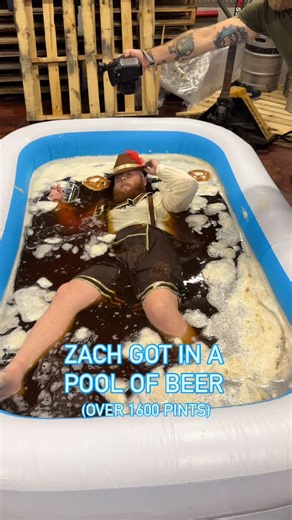 Harpoon Brewery on Instagram: "Full send for Octoberfest this weekend! We’ve got live oompah music, keg bowling, stein-hoisting competitions, pretzel eating contests, chicken dancing & plenty of beer, cider, seltzer, and N/A beer. Plus, one for the pups on Sunday! Join us at Dogtoberfest on the 5th. Grab your tickets today at the link in our bio. Zach got in a freakin pool of beer."