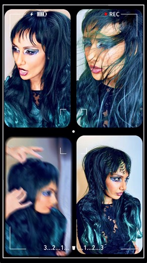 #CapCut New collection introducing Plume Noir This was an impromptu photo shoot created iPhone 16 Pro.#photoshoot #malachite #newcollection