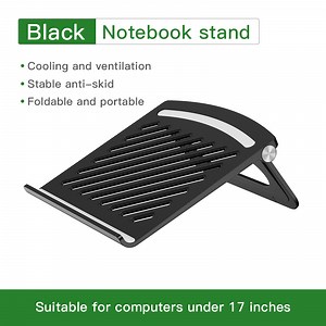[Hot Item] Portable ABS Foldable Laptop Stand Adjustable Height Folding Laptop Holder Stand