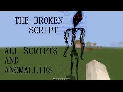 I summoned all the Entities and Dimensions from the Broken Script mod 💀