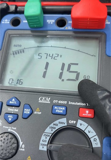 Uso do Megômetro para Medir Isolamento Elétrico