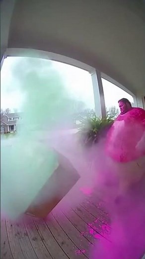 Viral Porch Pirates Caught Explosion #porchpiratepaintbomb #porchpiratesexplosion #packagetheft
