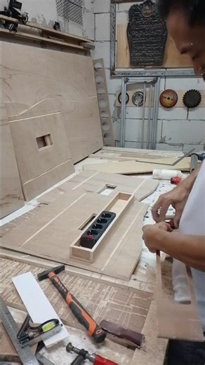 DIY power distributor #woodworking