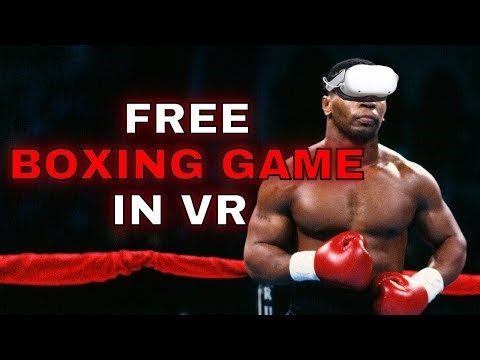 BOXING IN VR! FREE GAME ON THE QUEST 2 | SPORTS GAMES ON THE QUEST 2! | PUNCH FIT VR GAME ON APPLAB