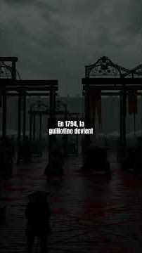 The guillotine: Symbol of terror or revolutionary tool of control?