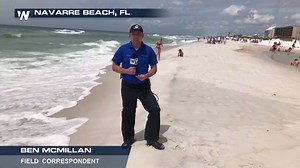 4K views · 42 reactions | While it is not advised, people are still out enjoying Navarre Beach, Florida this afternoon. Conditions will soon change as #Alberto draws near. | WeatherNation | Facebook