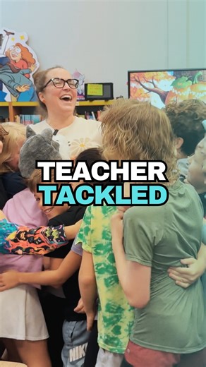 Librarian gets tackled after a surprise plot twist. 🤔 😭 📚 #plottwist #librarianlife #elementaryeducation #librariansofinstagram #dudebenice | Dude. be nice