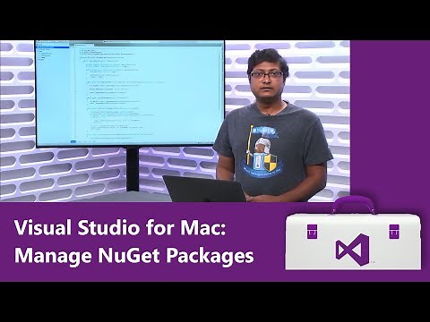 Visual Studio for Mac: Manage NuGet Packages