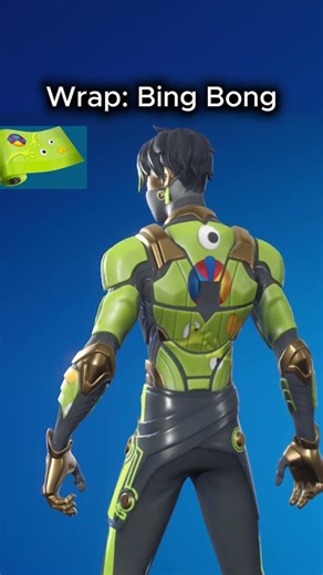 Showcasing wrap Bing Bong on Errant and Glitch skins