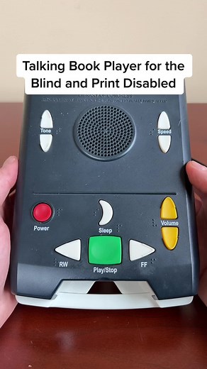 Talking Book Player for the Blind: Accessible Reading