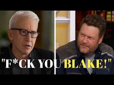 Blake Shelton Kicked Off 60 Minutes After Heated Argument With Anderson Cooper Part1