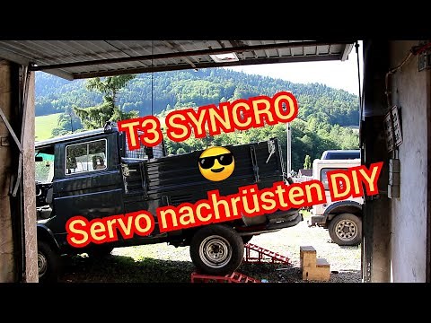 Retrofitting power steering on a T3 SYNCRO @vwt3syncroschrauberecke