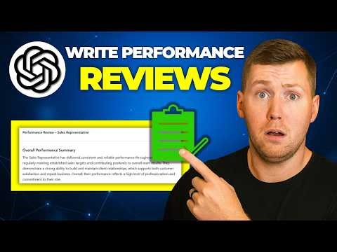 How to Write Performance Reviews With ChatGPT - Guide