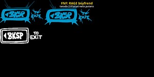 FNF: RAGE boyfrend Mod for Friday Night Funkin' | FNF Mods