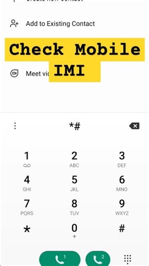 How to check Mobile imei Number | Check imei by dail code for all phone | Yamee Technical