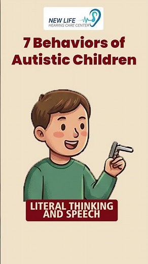 7 Behaviors of Autistic Children Every Parent Should Know | New Life Hearing Care Center #shorts