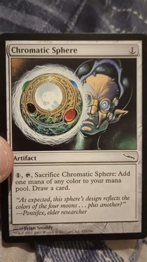 Chromatic Sphere mtg card !