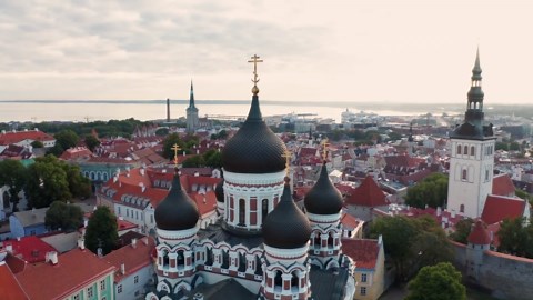 Flying over Estonia: Medieval charm and coastal wonders