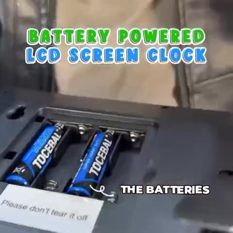 Large Battery Powered Portable LED Clocks for on-the-go explorers. No outlet needed, just pack and go! Perfect for camping trips, hikes & off-grid escapades. Monitor temperatures and humidity and stay safe. Long-lasting battery life keeps you ticking away from civilization. 💡 #OffGridEssentials Order Now: 0707 181 989 | PowerLink Solutions