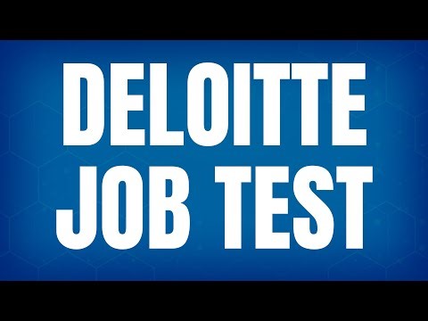 How to Pass Deloitte Hiring Assessment Test - Questions and Answers with Solutions