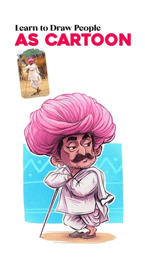 The Power of Drawing Cartoons