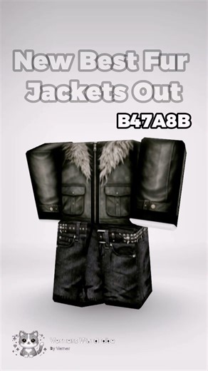 New Best Fur Jackets! #roblox #robloxdressup #robloxoutfits #robloxshorts