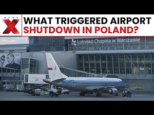 Shock Move! Poland Suspends Airports Near Ukraine Border as Military Jets Deploy