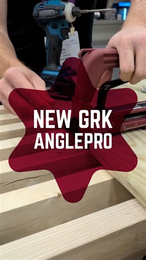 GRK Fasteners (U.S.) on Instagram: "New GRK AnglePro Top down strength Hidden fastening appeal Obvious superiority Watch as @revivehometips tests the AnglePro at the @poolspapatioexpo this fall. #GRK #GreatnessAtEveryTurn #TurnToTheBest #contractor #construction #handyman #craftsman #project #buildbetter #decking #deck #build"