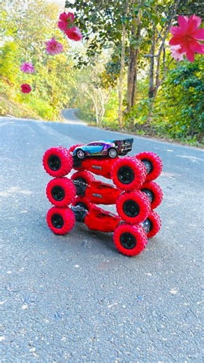 Five Remote Control Moka Stunt Cars Ek Sath Chalaya🔥#shortsvideo #shortsfeed #remotecontrol #mokacar #mokastunt #cars | Amar toys Review