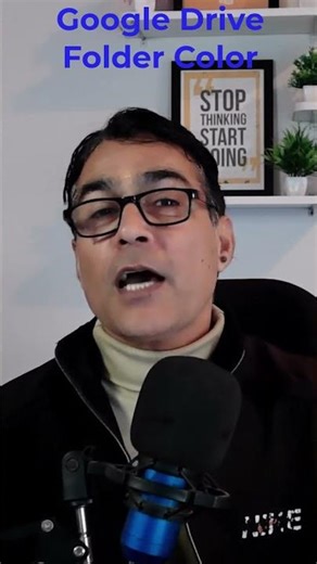 Change folder color in Google Drive Trick | #shorts