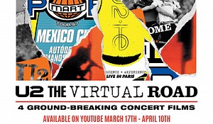U2、画質・音質がグレードアップしたライヴ映像4本を48時間限定配信 | Musicman