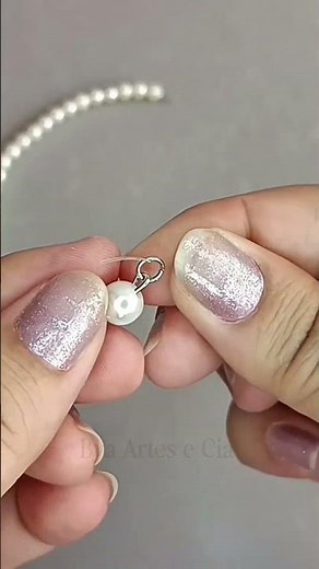 Você não vai acreditar como esse colar é fácil de fazer 😱