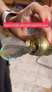 Gold paint can really add something special to your painting, just be careful you don’t make it look garish or cheesy! . . . #artreelsofinstagram #artvideo #artistoninstagram #artoftheday #easyart #artreels #artistsoninstagram #artprocess #artlovers #arttutorial #artsandcrafts #dailyart #artreel #originalart #artsy | Milan Art Institute