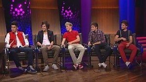 One Direction's first appearance on The Late Late Show in 2011