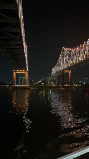 Night Voyage Beneath the Crescent City Lights