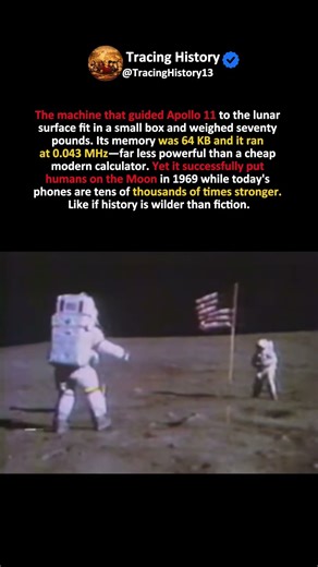 Moon Landing Computer Weaker Than Calculator