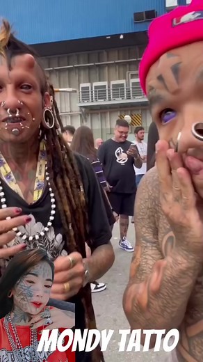 231K views · 925 reactions | Body modification #bodymodification #facemodification #piercing #tattoos #fypviralシ #mondytatto #punk | Mondy Tatto | Facebook