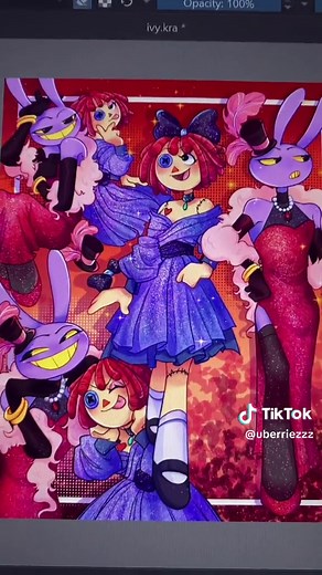 The Amazing Digital Circus Jax and Ragatha Fan Art