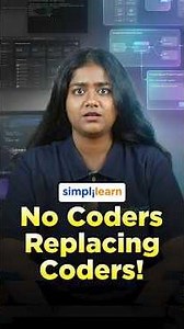 No-Code vs Coders | Are No-Code Tools Replacing Developers | Future of Coding | #Shorts #Simplilearn