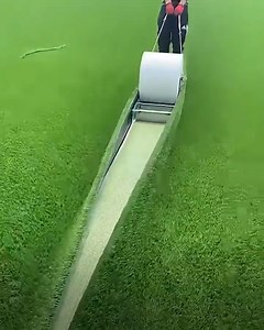 2.8M views · 3.4K reactions | Watching this lad maintain football pitches is incredibly relaxing  | GOODLAD | Facebook