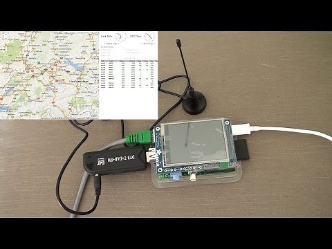 ADB-S / DVB-T/ RASPBERRY PI/ Flight Radar Tracker/ 2014